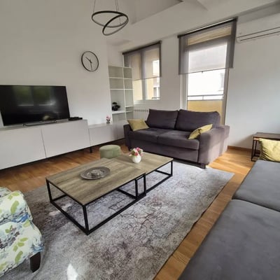 Rental of a brand-new two-story 3-room apartment, 80 m², near Sunnyville Residence, Belgrade, Serbia